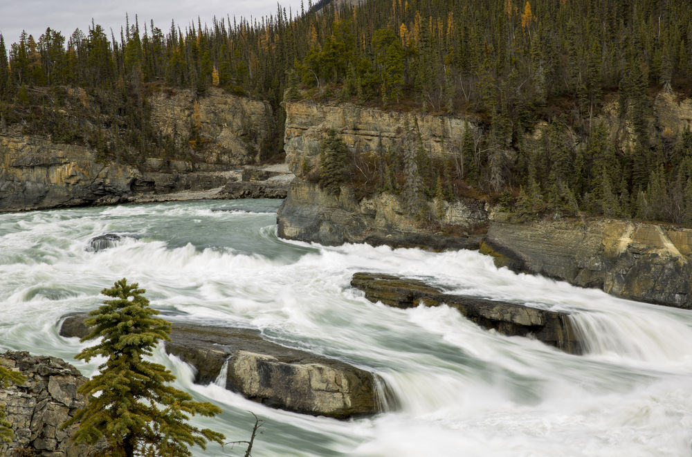 This is a photo of Nahanni National Park in Canada's Northwest Territories, Canada (c) The Pew Charitable Trusts